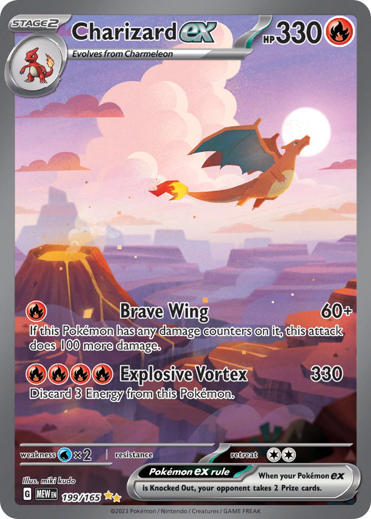 Charizard ex Special Illustration Rare from 151