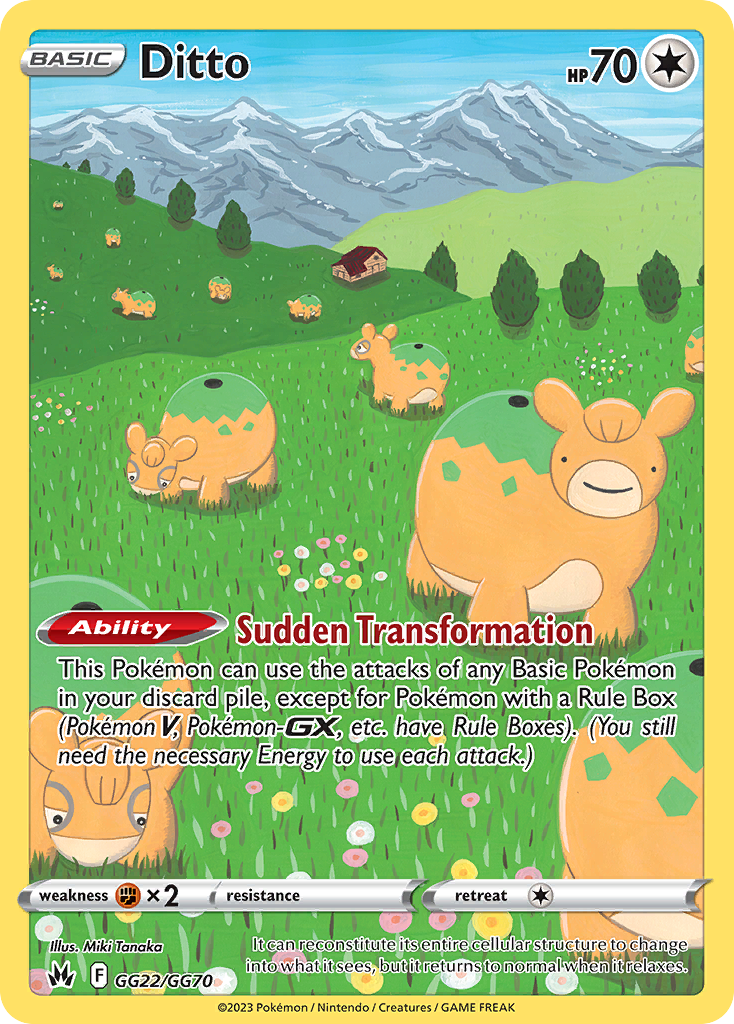Ditto Trainer Gallery from Crown Zenith Galarian Gallery