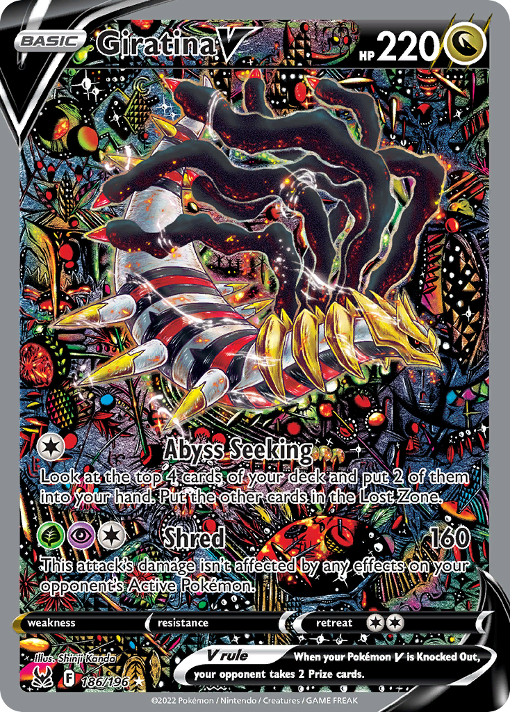 Giratina V Alt Art from Lost Origin