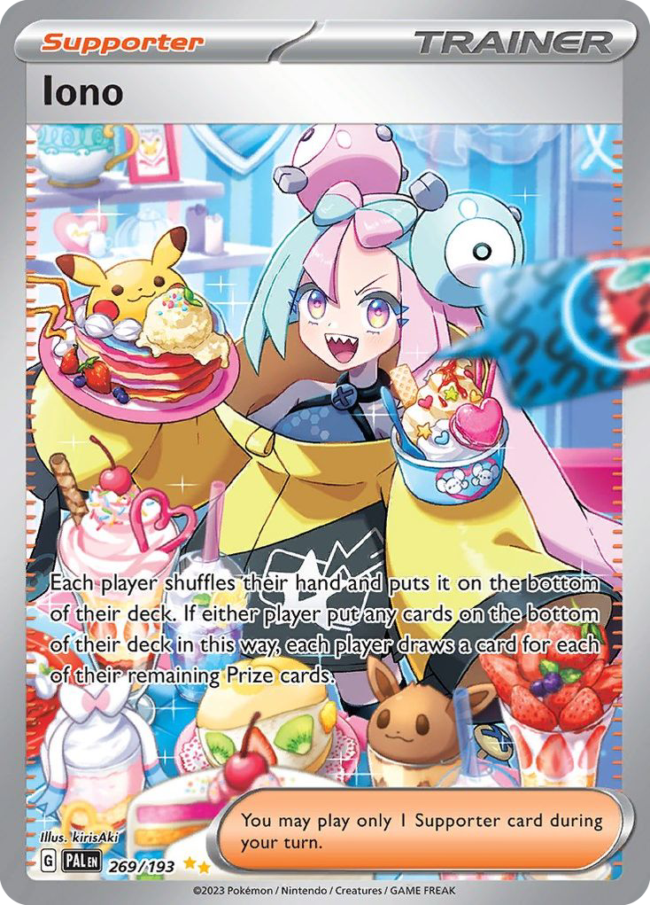 Iono Special Illustration Rare from Paldea Evolved