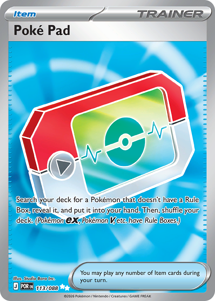 Poké Pad Ultra Rare from Perfect Order