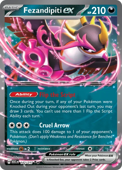 Fezandipiti ex, Ascended Heroes 142