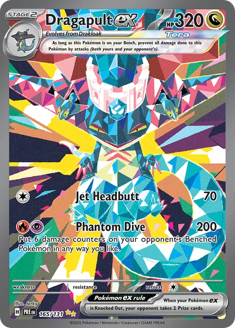 Dragapult ex Special Illustration Rare, Prismatic Evolutions 165