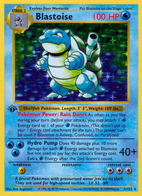Base Set Blastoise