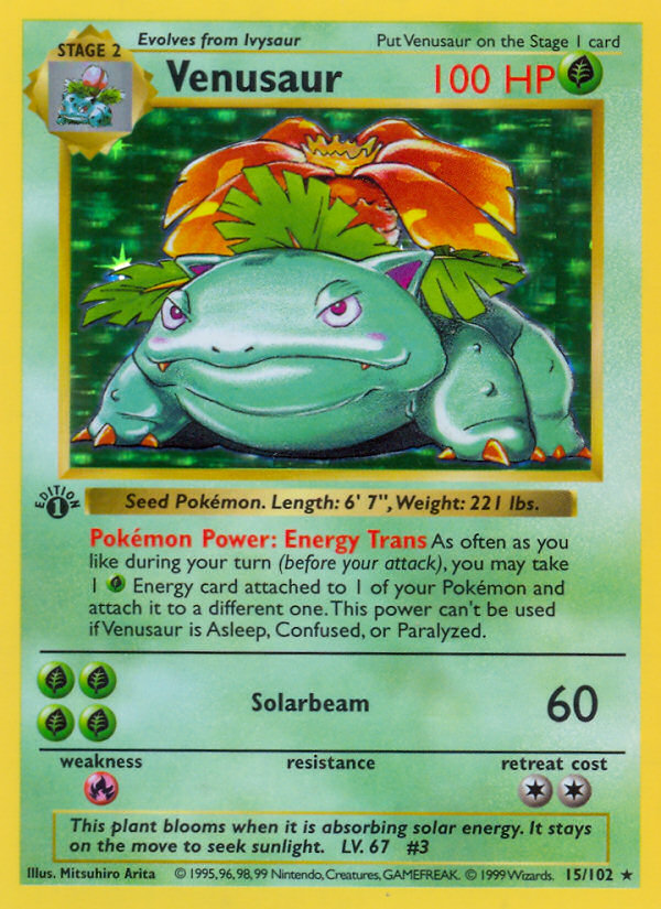 Base Set Venusaur