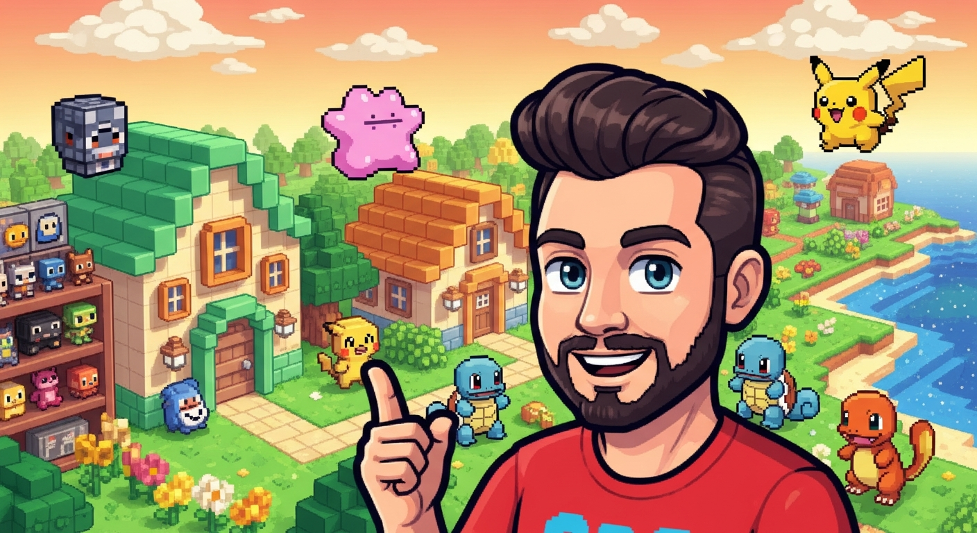Austin John Plays' Pokopia Journey: From Beach Town to Dream City